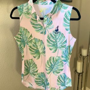Southern Slice | Women’s Golf polo | Sleeveless Polo | Size S